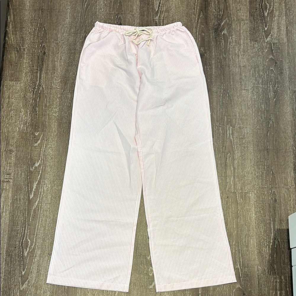 Kids Pink Striped Bottoms